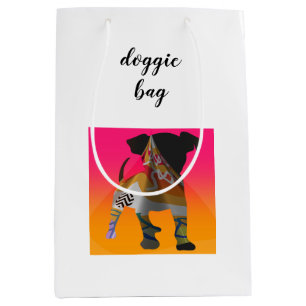 Sacola Para Presentes Média Restaurantes de Comida do Doggie Bolsas