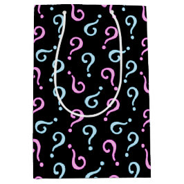 Sacola Para Presentes Média Revelação do Bebê Rosa ou Azul