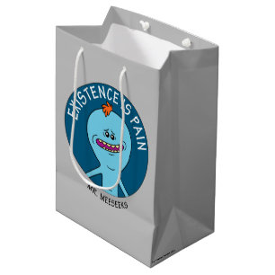 Sacola Para Presentes Média RICK E MORTY™   Existência É Dor