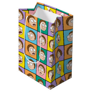 Sacola Para Presentes Média RICK E MORTY™ Morty's Moods