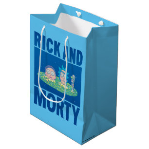 Sacola Para Presentes Média RICK E MORTY™ Pequim Através Do Portal