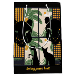 Sacola Para Presentes Média Roaring Pumas Hearts