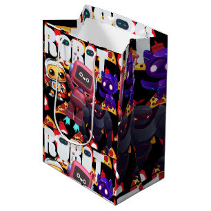 SACOLA PARA PRESENTES MÉDIA ROBÔ
