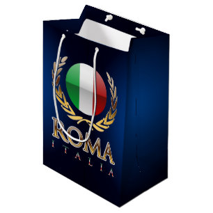 Sacola Para Presentes Média Roma