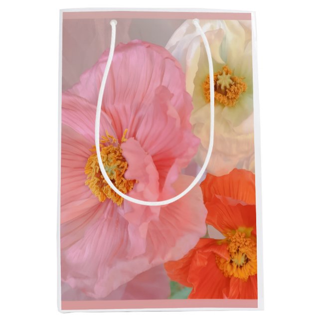 Sacola Para Presentes Média Romantic (Frente)