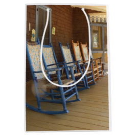 Sacola Para Presentes Média Roqueiros em Fila - Vineyard de Martha