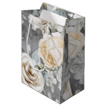 Rosas Brancas Cremosas Delicadas Vintage