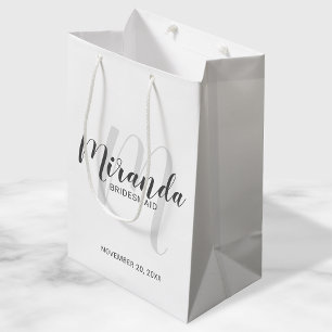 Sacola Para Presentes Média Roteiro moderno damas de honra personalizadas