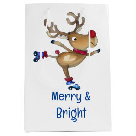 Sacola Para Presentes Média Rudolph O Cilindro Da Rena