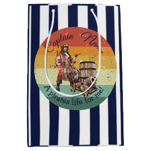 Sacola Para Presentes Média Rum Party Pirata Rum Party Média Gift Bag