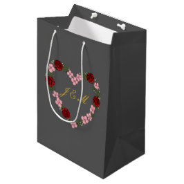 Sacola Para Presentes Média Sac cadeau gris