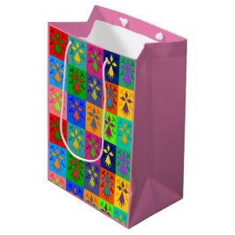 Sacola Para Presentes Média Sac Cadeau Moyen Hermine Pop