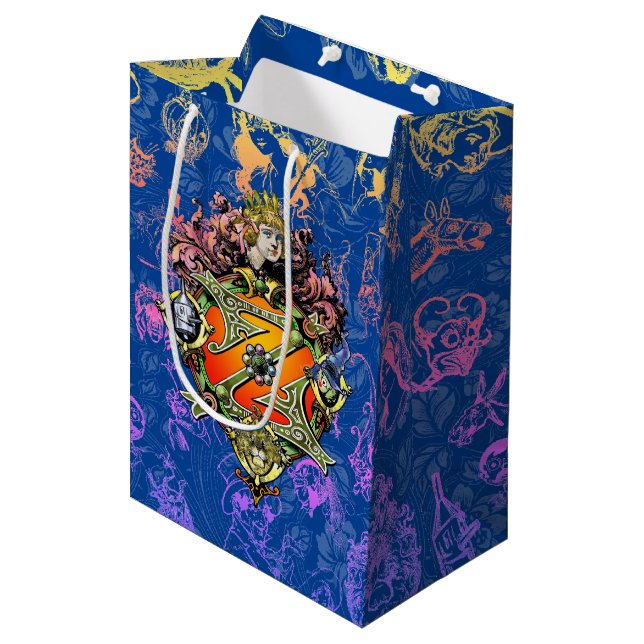 Sacola Para Presentes Média Saca de Presente Clássico do Mágico de Oz com Bras (Frente inclinada)