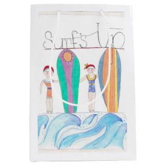 Sacola Para Presentes Média Saca de presentes Surfs Up