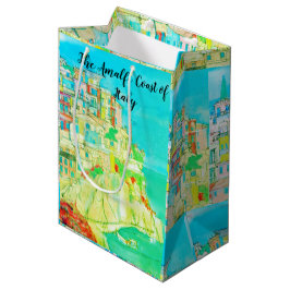 Sacola Para Presentes Média Sacca regalo della Costa d'Amalfi di Italia dell'a