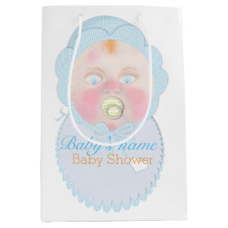 Sacola Para Presentes Média Saco de gif de churrasco de bebê menino pela BabyL