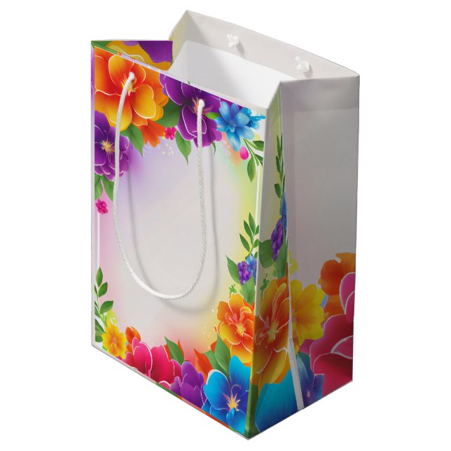 Sacola Para Presentes Média Saco de Presente (Verso inclinado)