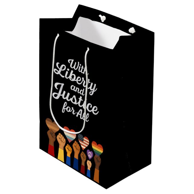 Sacola Para Presentes Média Saco de Presente (Frente inclinada)