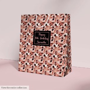 Sacola Para Presentes Média Saco de Presente Cores da Moda Acento em Brilho Do