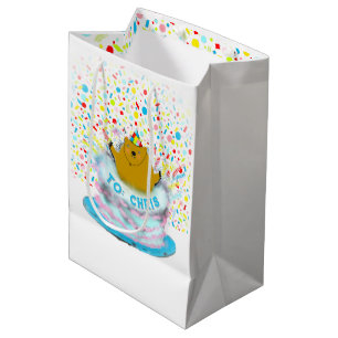 Sacola Para Presentes Média Saco de Presente de Aniversário de Tatu
