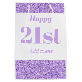 Sacola Para Presentes Média saco de presente de aniversário personalizado de n