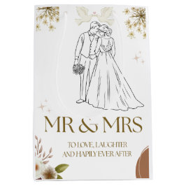 Sacola Para Presentes Média Saco de presente de casamento
