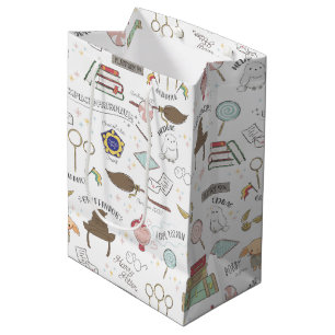 Sacola Para Presentes Média Saco de Presente de Chuvada de Bebê Harry Potter M