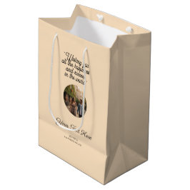 Sacola Para Presentes Média Saco de Presente de Cor Única de Luxo - Versátil e