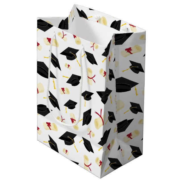 Sacola Para Presentes Média Saco de Presente de Formatura (Frente inclinada)