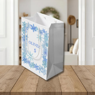Sacola Para Presentes Média Saco de Presente de Inverno, Bolsa de Presente de