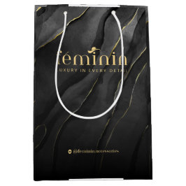 Sacola Para Presentes Média Saco de Presente de Marca Elegante Personalizado