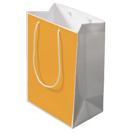 Sacola Para Presentes Média Saco de Presente de Papel Laranja Médio Minimalist