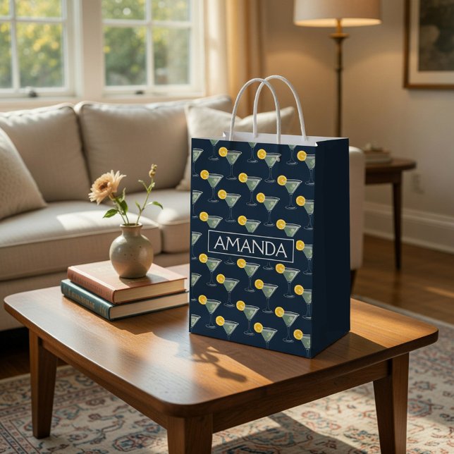 Sacola Para Presentes Média Saco de presente de papel personalizado para despe (Criador carregado)