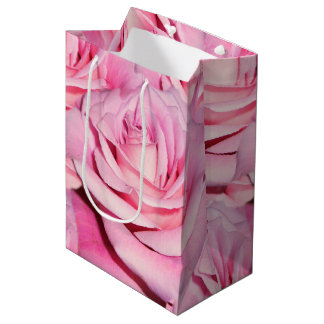 Sacola Para Presentes Média Saco de presente de rosa rosa