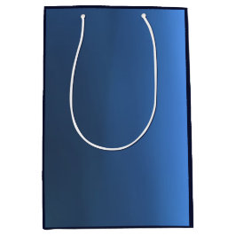 Sacola Para Presentes Média Saco de Presente Denim Blues