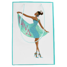 Saco de Presente “Diva Fashionista Afro-Americana”