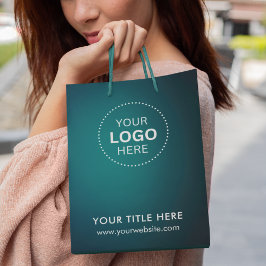 Sacola Para Presentes Média Saco de Presente Empresarial Minimalista Moderno