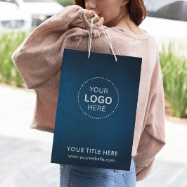 Sacola Para Presentes Média Saco de Presente Empresarial Minimalista Moderno