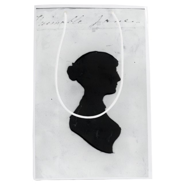Sacola Para Presentes Média Saco de Presente Jane Austen (Frente)