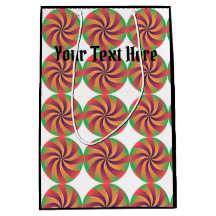 Saco de Presente Médio Com Cor Preta Seus Textos S