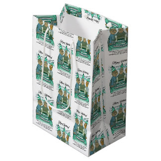 Sacola Para Presentes Média Saco de Presente Médio de Aniversário de Leeway Ma