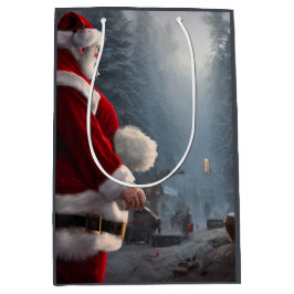 Sacola Para Presentes Média Saco de presente médio de Natal