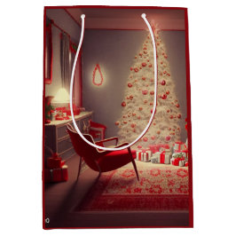 Sacola Para Presentes Média Saco de presente médio de Natal