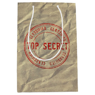 Sacola Para Presentes Média Saco de Presente Novamente Secreto