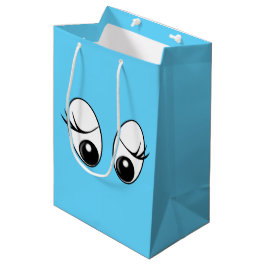 Sacola Para Presentes Média Saco de Presente Olhos Engraçados Escolha a Cor