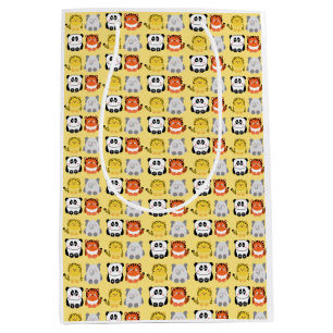 Sacola Para Presentes Média Saco de presente para animais lindos do estilo kaw