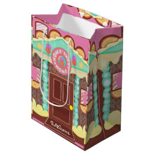 Sacola Para Presentes Média Saco de presente para casa doce