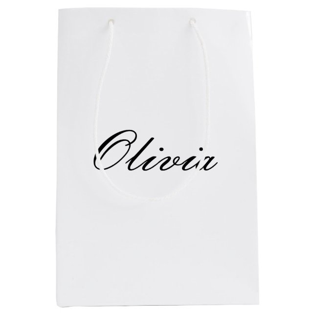 Sacola Para Presentes Média Saco de presente para madrinha, saco de proposta d (Frente)