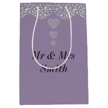 Saco de presente personalizado bonito invulgar