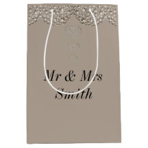Saco de presente personalizado bonito invulgar